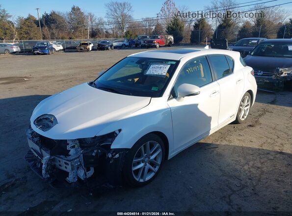 JTHKD5BH2H2294240 2017 LEXUS CT 200H White 