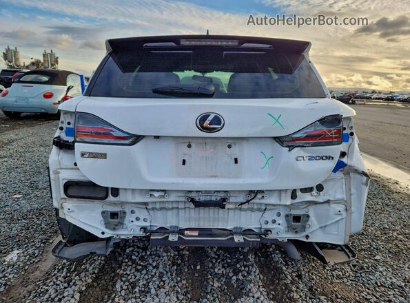 JTHKD5BH3G2268552 2016 LEXUS CT White Widok z tyłu