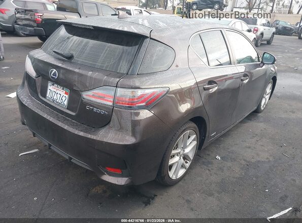 JTHKD5BH5G2271355 2016 LEXUS CT 200H Brown 