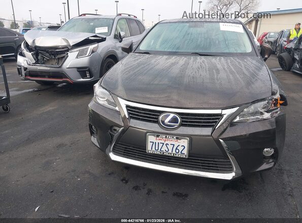JTHKD5BH5G2271355 2016 LEXUS CT 200H Brown 