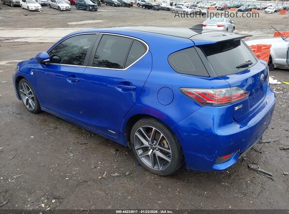 JTHKD5BH7G2271843 2016 LEXUS CT 200H Blue 