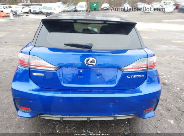 JTHKD5BH7G2271843 2016 LEXUS CT 200H Blue 