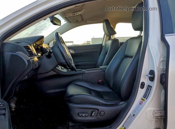 JTHKD5BH7H2293598 2017 LEXUS CT Белый Вид салона спереди