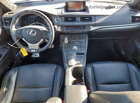 JTHKD5BH8H2301062 2017 LEXUS CT White Widok deski rozdzielczej