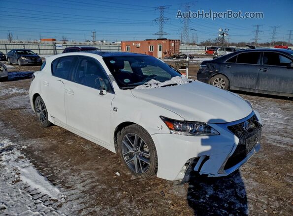JTHKD5BH8H2301062 2017 LEXUS CT White Przód prawy