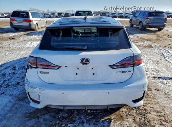 JTHKD5BH8H2301062 2017 LEXUS CT White Widok z tyłu
