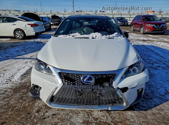 JTHKD5BH8H2301062 2017 LEXUS CT White Widok z przodu