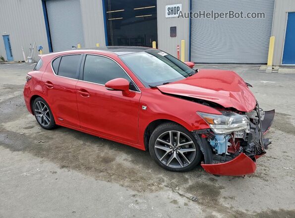 JTHKD5BHXG2265888 2016 LEXUS CT Red Передня права чверть