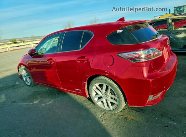 JTHKD5BHXH2293496 2017 LEXUS CT Red Tył lewy