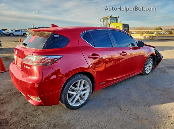 JTHKD5BHXH2293496 2017 LEXUS CT Red Tył prawy