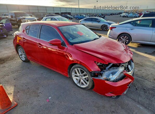 JTHKD5BHXH2293496 2017 LEXUS CT Red Przód prawy