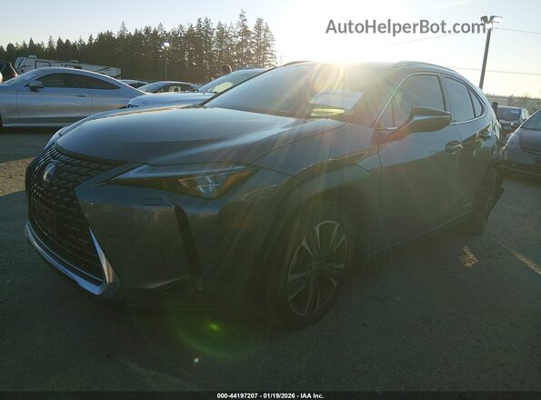 JTHL9JBH4M2048248 2021 LEXUS UX 250H Gray Vista tres cuartos delantera izquierda