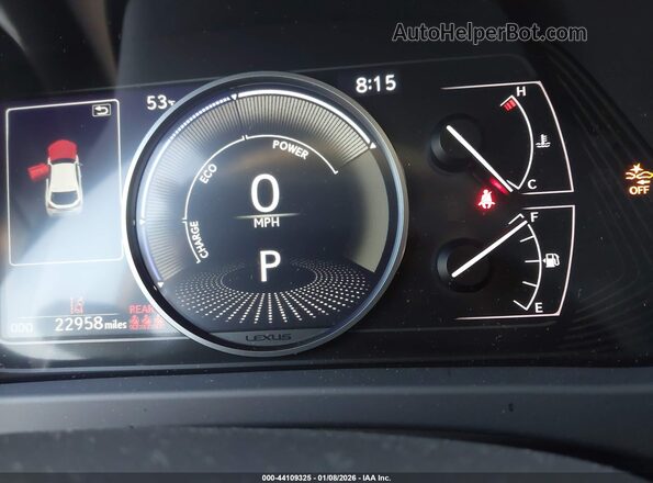 JTHP6JBH7P2145605 2023 LEXUS UX 250H White Vista de los asientos traseros