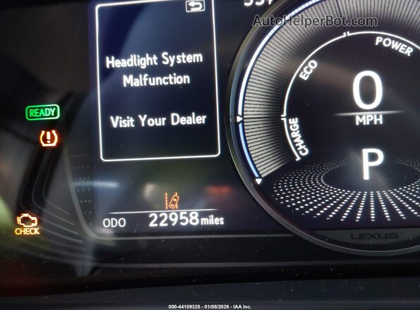 JTHP6JBH7P2145605 2023 LEXUS UX 250H White 