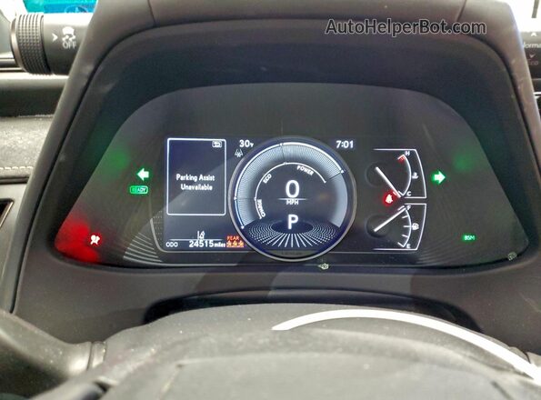 JTHP9JBH4P2070076 2023 LEXUS UX White Вид щитка приладів