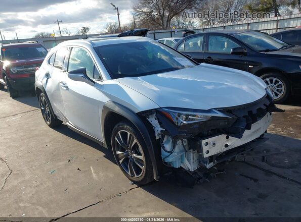 JTHP9JBH9M2053995 2021 LEXUS UX 250H White Вид спереду