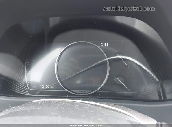 JTHP9JBH9P2067495 2023 LEXUS UX 250H White Vista de los asientos traseros