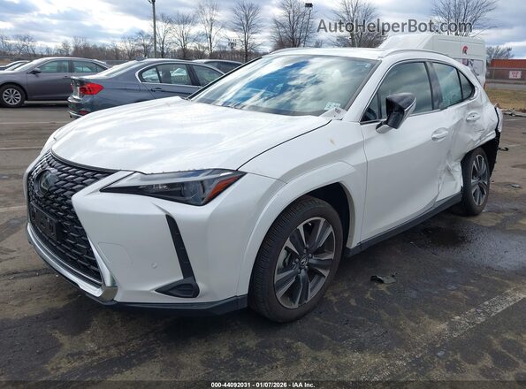 JTHP9JBH9P2067495 2023 LEXUS UX 250H White Vista tres cuartos delantera izquierda