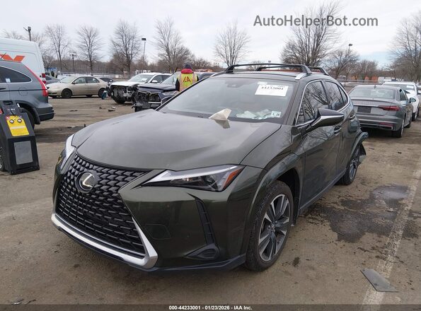 JTHP9JBHXP2066792 2023 LEXUS UX 250H Green Передня ліва чверть