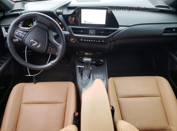 JTHP9JBHXR2079805 2024 LEXUS UX Red Dashboard view