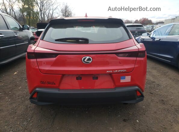 JTHP9JBHXR2079805 2024 LEXUS UX Red Rear view
