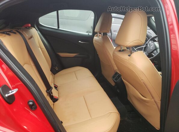 JTHP9JBHXR2079805 2024 LEXUS UX Red Rear seats view