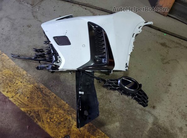 JTHR9JBH1M2052932 2021 LEXUS UX White VIN კოდის სტიკერის ხედი
