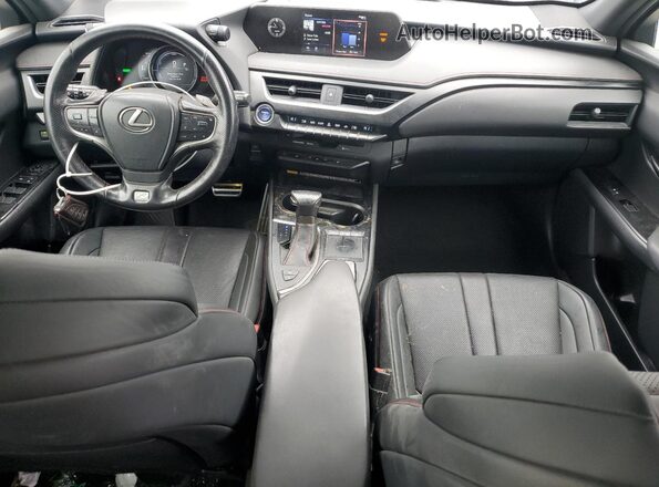 JTHR9JBH6M2050299 2021 LEXUS UX Black Widok deski rozdzielczej