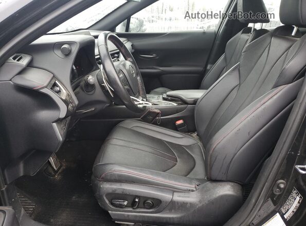 JTHR9JBH6M2050299 2021 LEXUS UX Black Widok wnętrza z przodu