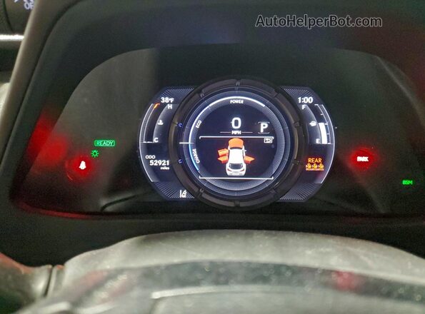 JTHR9JBH9N2056504 2022 LEXUS UX Black Instrument cluster view