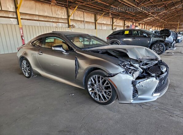 JTHS85BC2K5004688 2019 LEXUS RC Gray Przód prawy