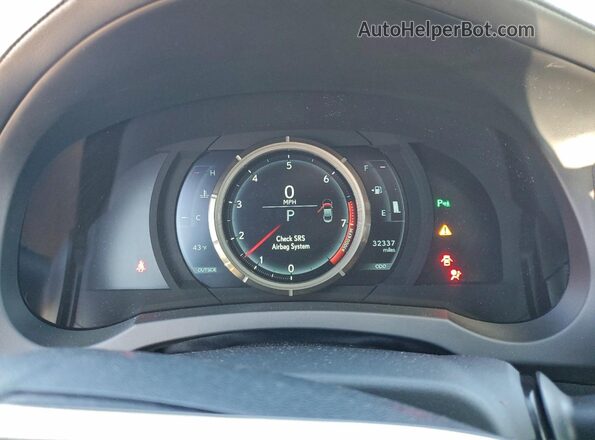 JTHSE5BC3H5007858 2017 LEXUS RC Gray Widok zestawu wskaźników