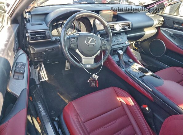 JTHSE5BC3H5007858 2017 LEXUS RC Gray Widok deski rozdzielczej