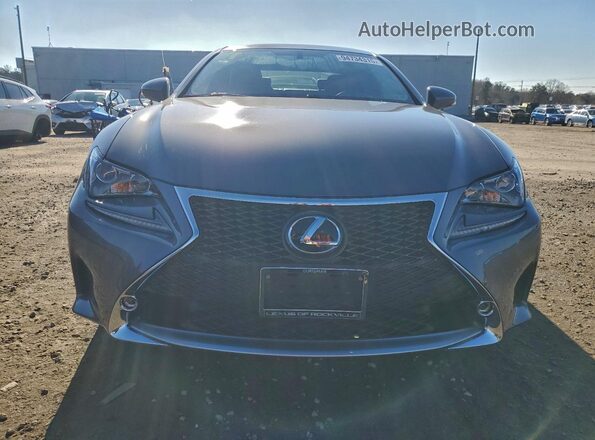 JTHSE5BC3H5007858 2017 LEXUS RC Gray Widok z przodu