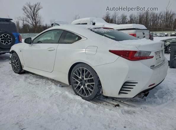 JTHSE5BC4H5007836 2017 LEXUS RC White Rear left