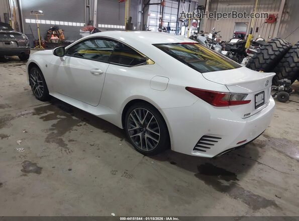 JTHSE5BC6H5007286 2017 LEXUS RC 350 White Tył lewy