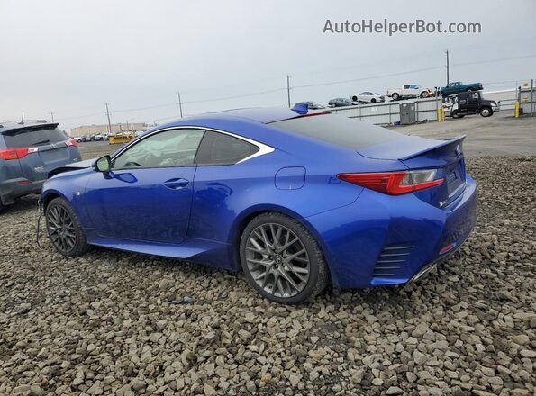 JTHSE5BCXG5005944 2016 LEXUS RC Blue უკანა მარცხენა