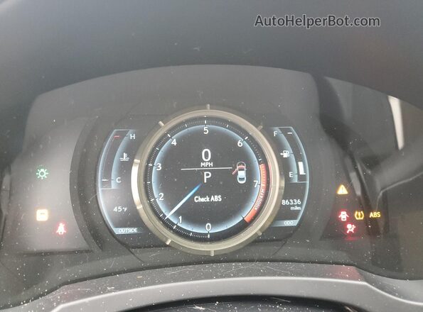 JTHSE5BCXG5005944 2016 LEXUS RC Blue ხელსაწყოთა პანელის ხედი