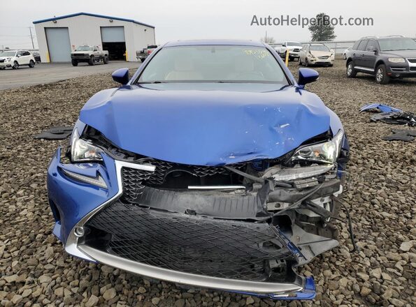 JTHSE5BCXG5005944 2016 LEXUS RC Blue წინა ხედი