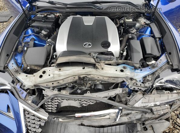 JTHSE5BCXG5005944 2016 LEXUS RC Blue უკანა სალონის ხედი