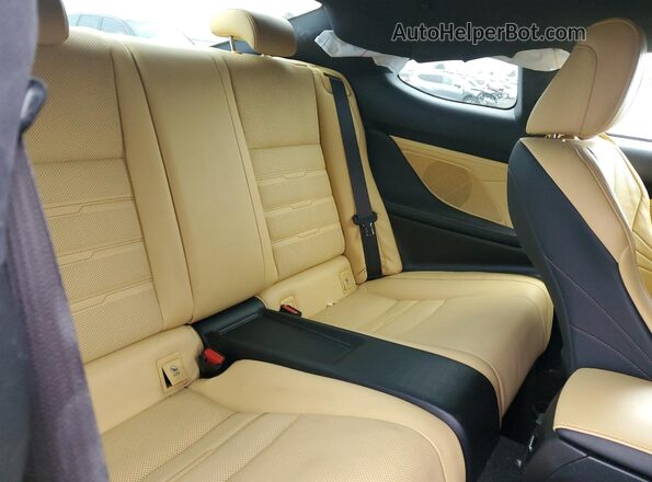 JTHSE5BCXG5005944 2016 LEXUS RC Blue უკანა სავარძლების ხედი