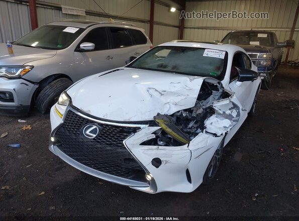 JTHSM5BC1G5000523 2016 LEXUS RC 300 White Widok z przodu