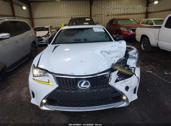 JTHSM5BC1G5000523 2016 LEXUS RC 300 White Widok wnętrza z tyłu