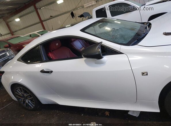 JTHSM5BC1G5000523 2016 LEXUS RC 300 White Widok wnętrza 360 stopni
