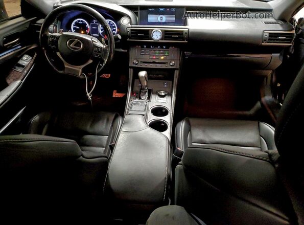 JTHSM5BC1G5001641 2016 LEXUS RC Gray Dashboard view