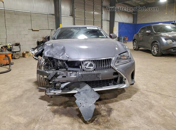 JTHSM5BC1G5001641 2016 LEXUS RC Gray Front view