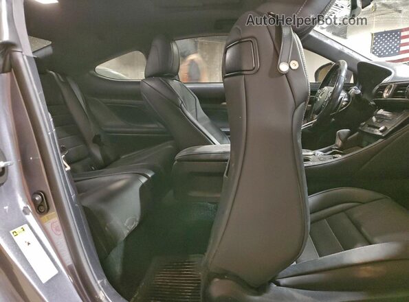 JTHSM5BC1G5001641 2016 LEXUS RC Gray Rear seats view