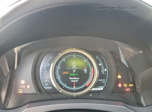 JTHSM5BC3G5000118 2016 LEXUS RC Blue Instrument cluster view
