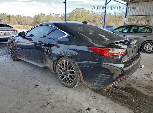 JTHSM5BC3H5003893 2017 LEXUS RC Black Tył lewy