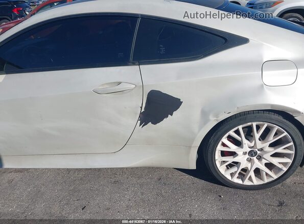 JTHSM5BC6G5000114 2016 LEXUS RC 300 White 